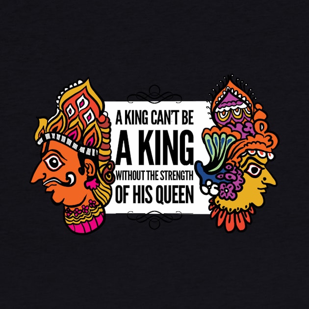 king and queen by Conqcreate Design